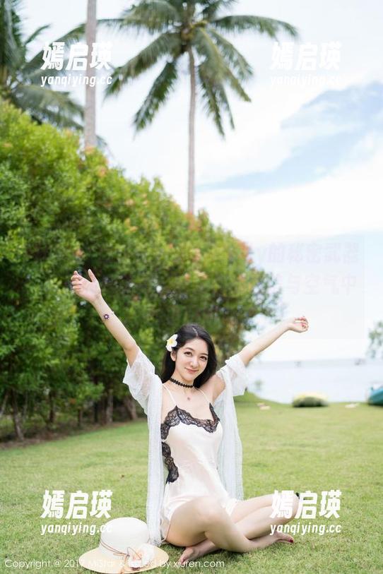 MiStar魅妍社 - 茉莉Molly的秘密武器：天台私房美图，晒出你的自信与空气中的小尴尬！