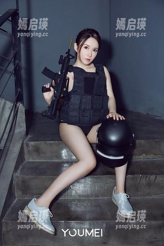 YouMi尤蜜荟 - 这种校服穿搭，王紫琳简直是我们的福利女神作品！
