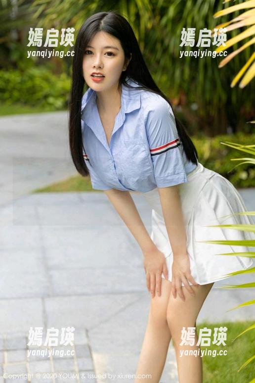 尤蜜荟-柴婉艺Averie 尤蜜荟 - 柴婉艺Averie的婚纱写真:也许婚纱不只是婚礼的专属,有点想象的余地