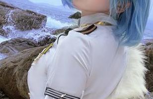 特软儿Sona海边写真集，光线如此，连海鸥都要回头！