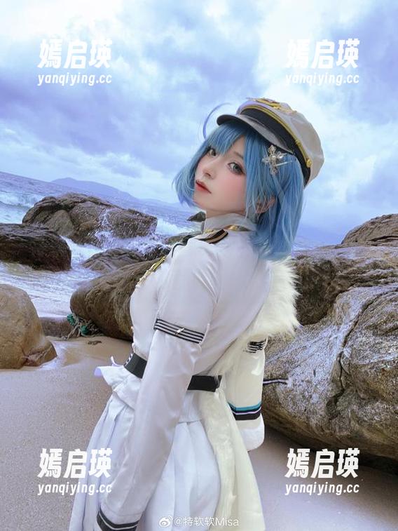 特软儿Sona海边写真集，光线如此，连海鸥都要回头！