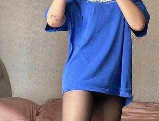 微密圈 – 私房写真不尴尬，霸气美邵女Baby的油亮黑丝豹纹绝配！