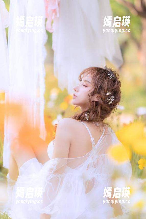 “过期米线线喵”让你心动的睡衣cos套图，少女心满分！